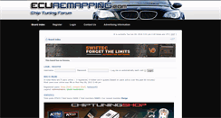 Desktop Screenshot of ecuremapping.com